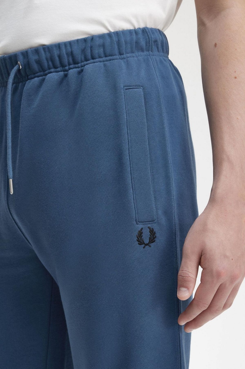 Fred Perry Loopback Sweatpants Trainingsanzug Herren Blau | CHJKU88931
