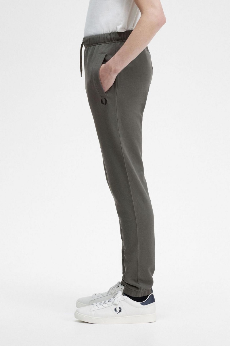 Fred Perry Loopback Sweatpants Trainingsanzug Herren Grün | GCHEC52806