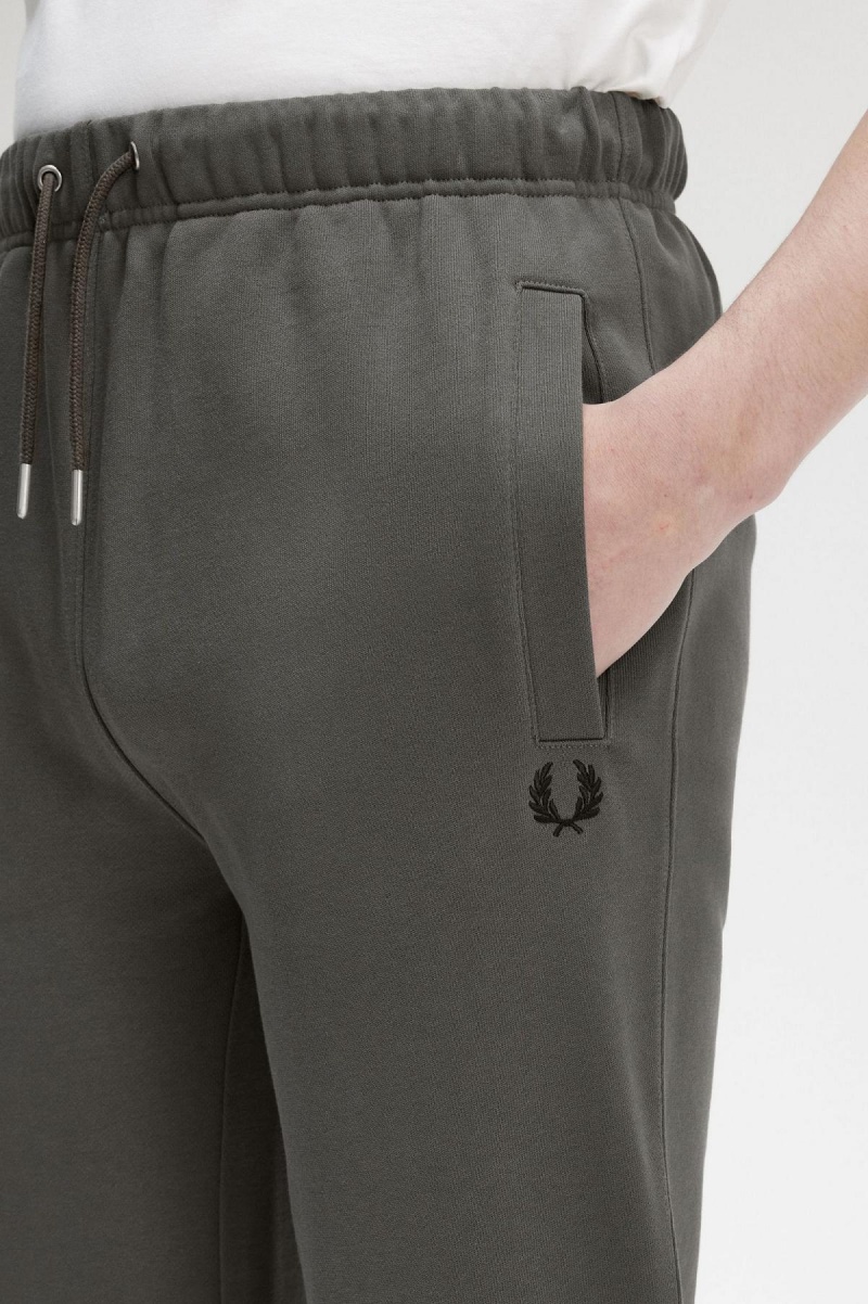 Fred Perry Loopback Sweatpants Trainingsanzug Herren Grün | GCHEC52806