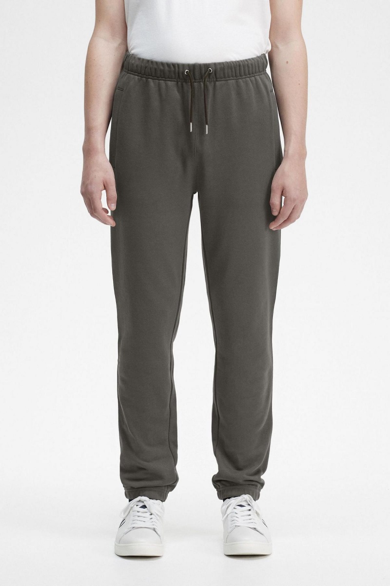 Fred Perry Loopback Sweatpants Trainingsanzug Herren Grün | GCHEC52806