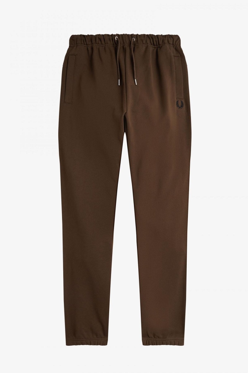 Fred Perry Loopback Sweatpants Trainingsanzug Herren Burnt Tobacco | TCHPQ80476