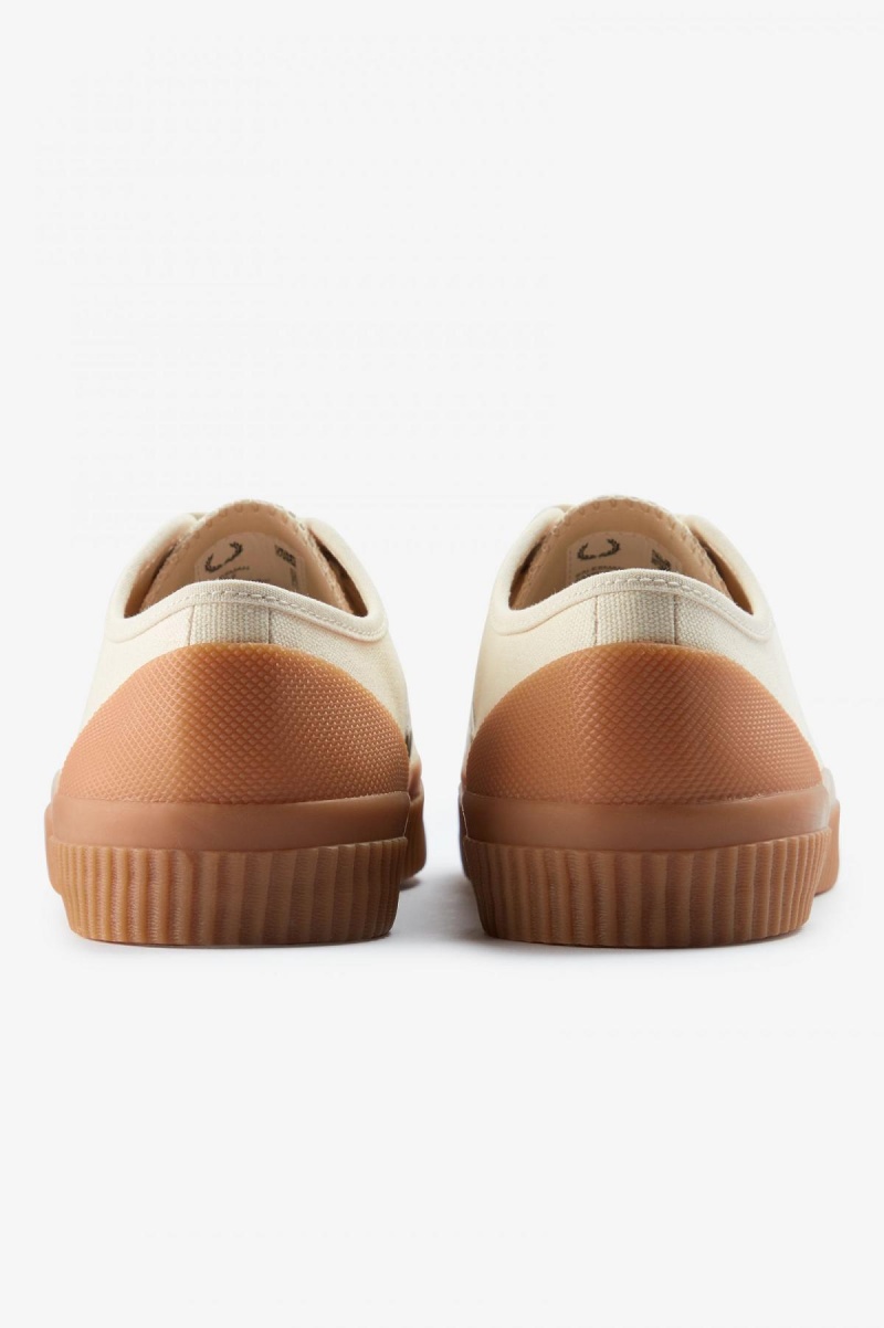 Fred Perry Low Hughes Schuhe Damen Hell | CHCIF69332