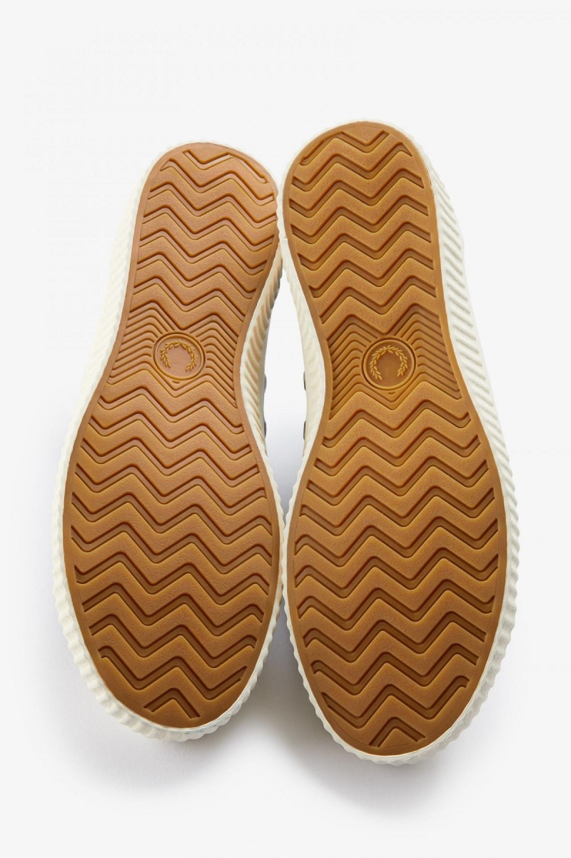 Fred Perry Low Hughes Schuhe Damen Schwarz | CHXMI21758