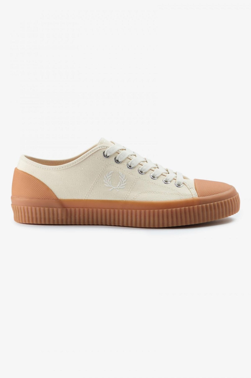 Fred Perry Low Hughes Schuhe Herren Hell | BCHSD13965
