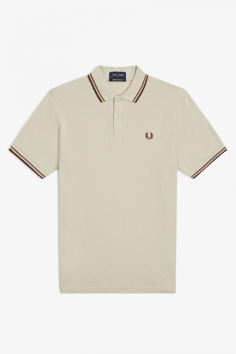 Fred Perry M12 Fred Perry Shirt Herren Dunkelbraun | LCHSX39055