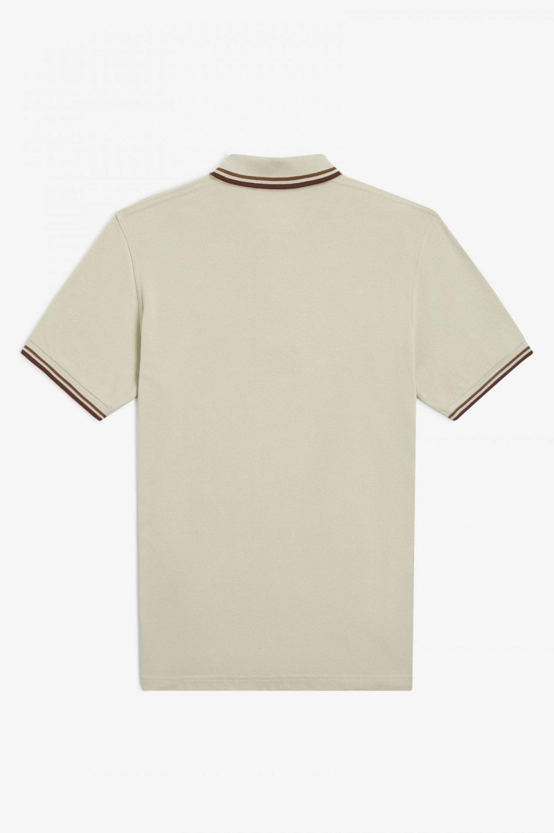 Fred Perry M12 Fred Perry Shirt Herren Dunkelbraun | LCHSX39055
