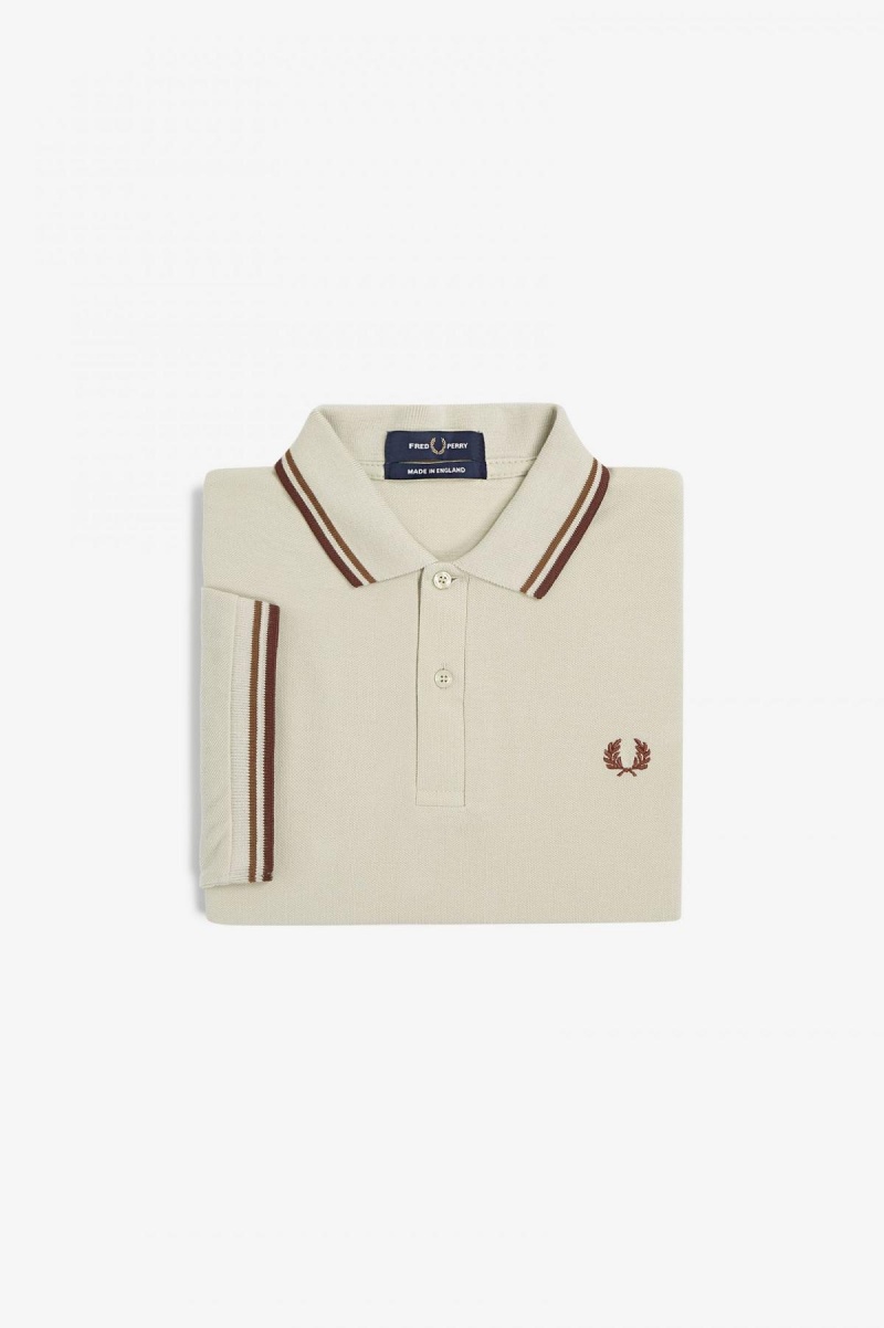 Fred Perry M12 Fred Perry Shirt Herren Dunkelbraun | LCHSX39055
