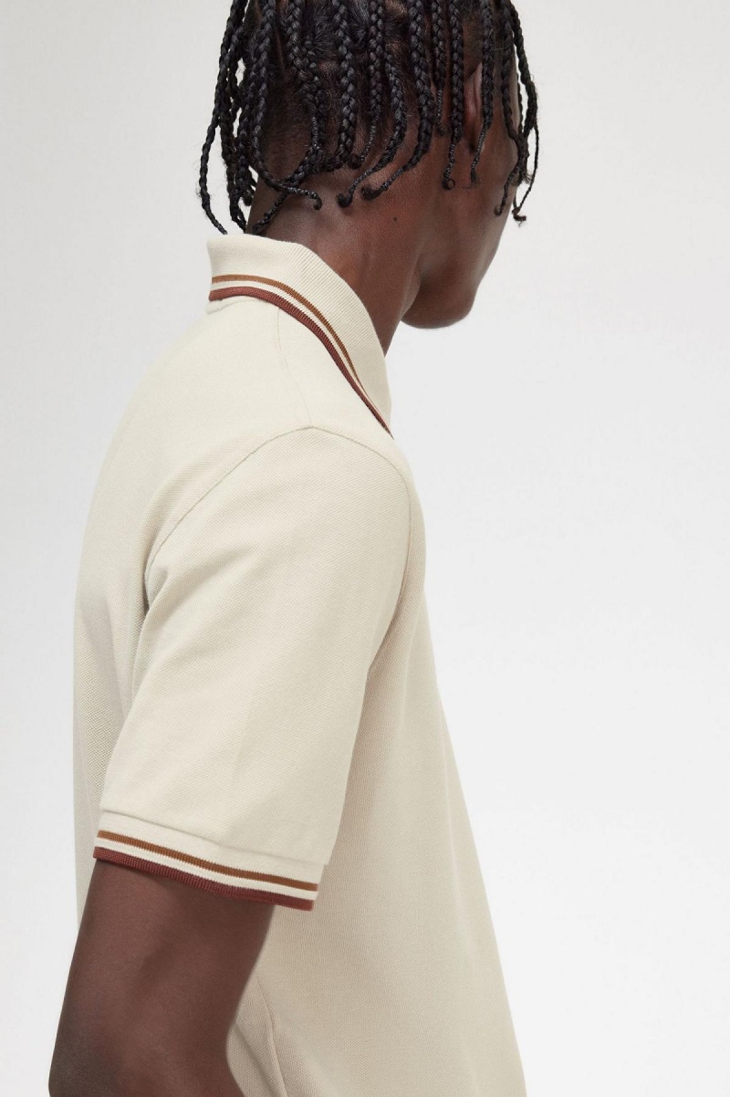 Fred Perry M12 Polo Shirts Herren Dunkelbraun | QCHWA10315