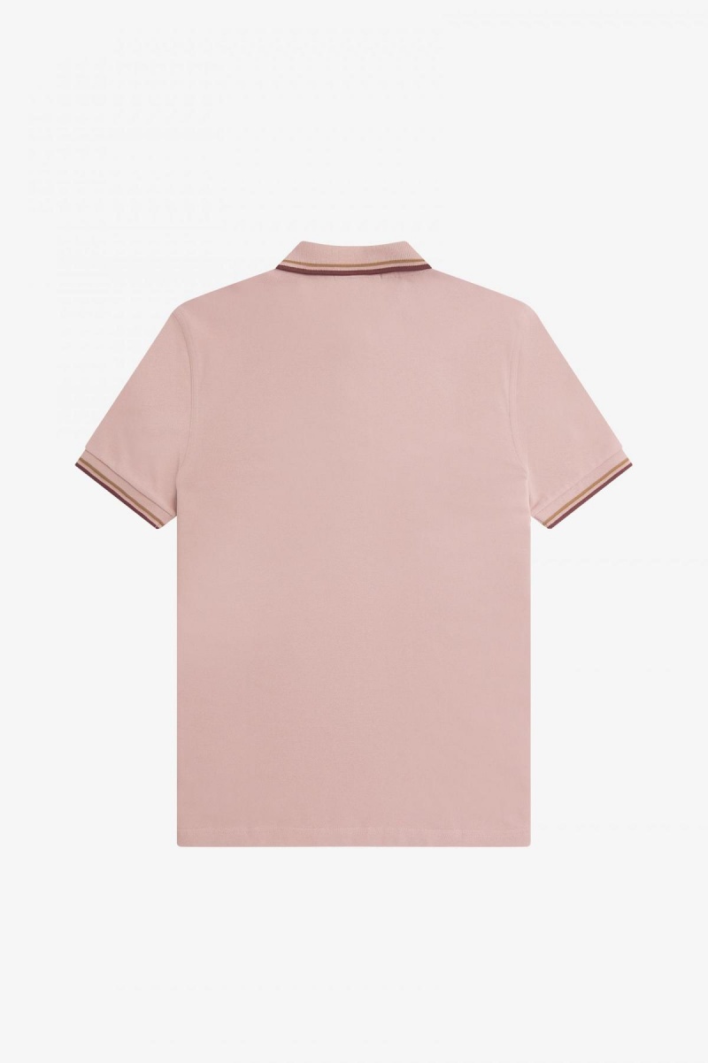 Fred Perry M3600 Fred Perry Shirt Herren Rosa Rosa | LCHSX93574