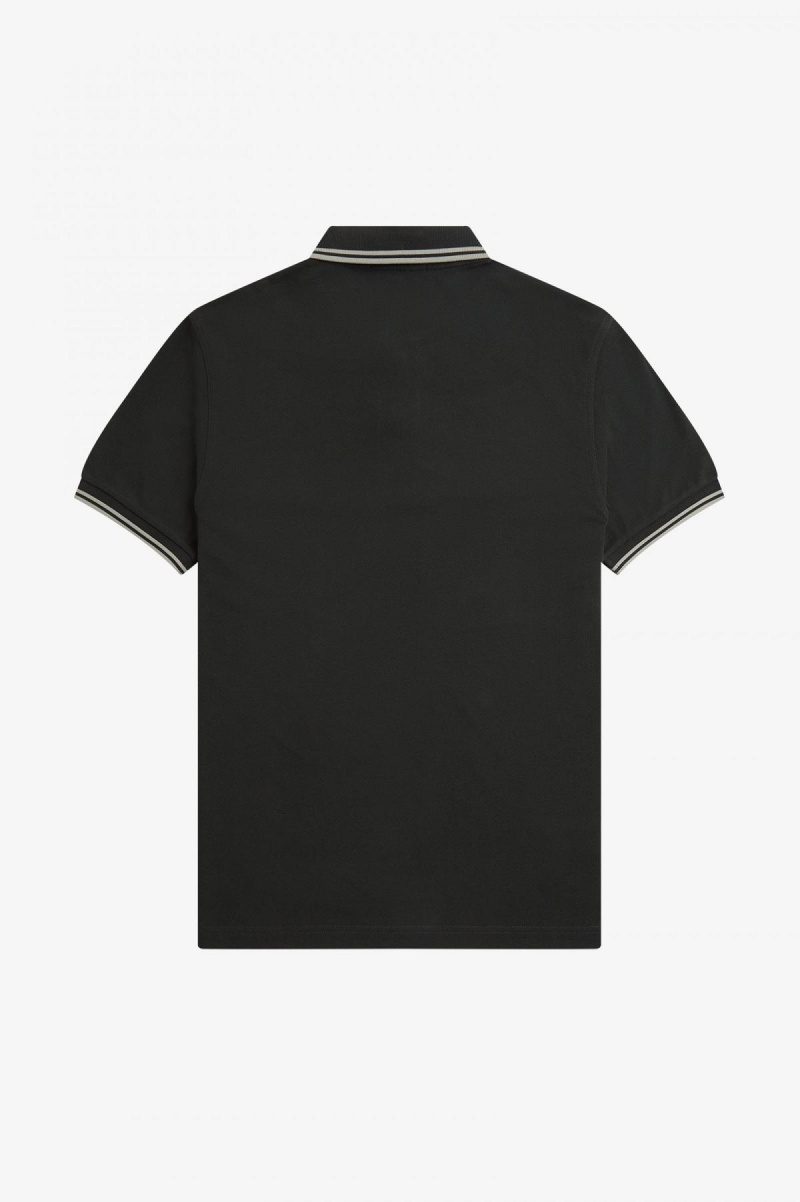 Fred Perry M3600 Fred Perry Shirt Herren Grün | ZCHNQ78331