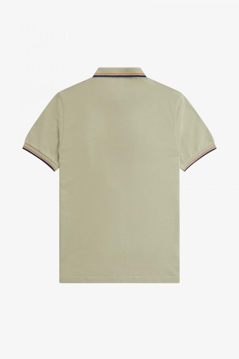 Fred Perry M3600 Fred Perry Shirt Herren Hellnavy | UCHTG80156
