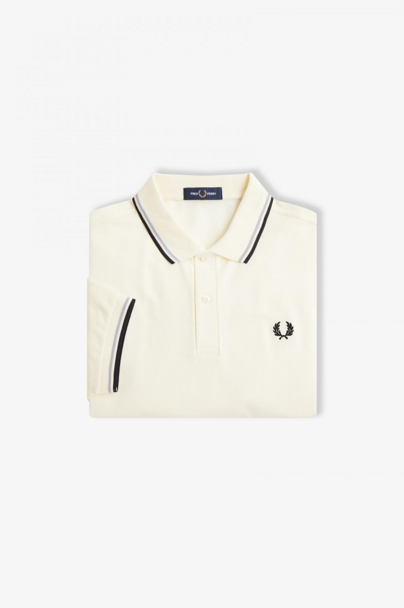 Fred Perry M3600 Fred Perry Shirt Herren Schwarz | XCHBH54774