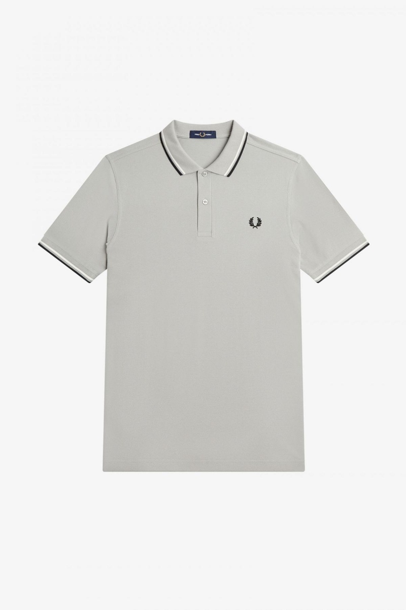 Fred Perry M3600 Fred Perry Shirt Herren Schwarz | UCHTG14744