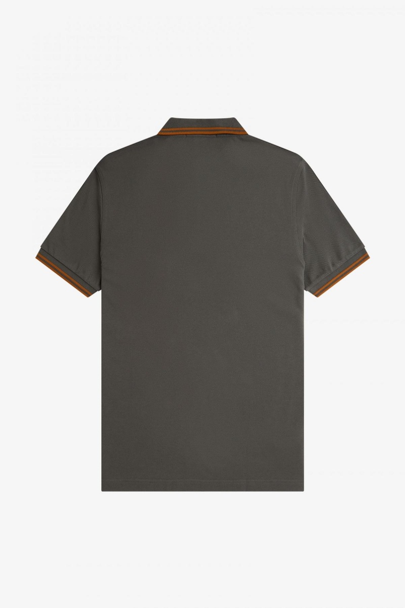Fred Perry M3600 Fred Perry Shirt Herren Grün | QCHUV94143