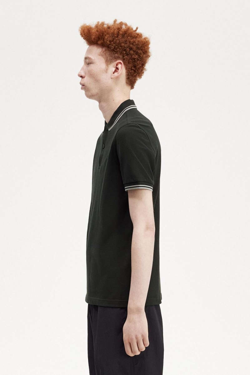 Fred Perry M3600 Polo Shirts Herren Grün | CHXMI16691