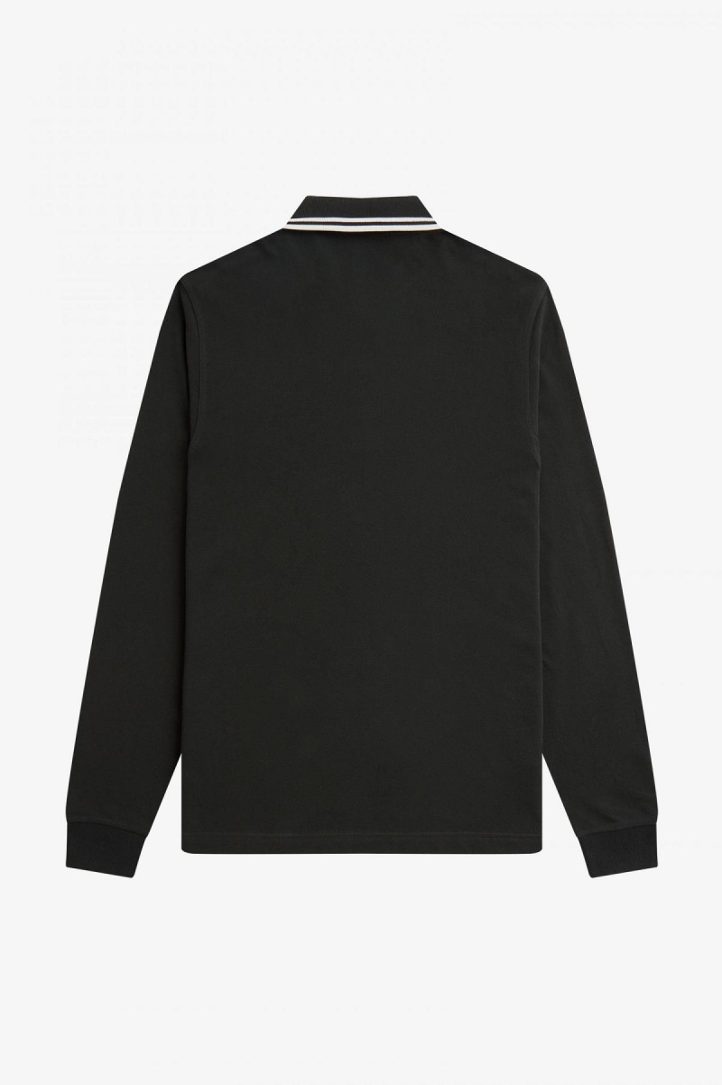 Fred Perry M3636 Fred Perry Shirt Herren Grün Weiß Weiß | MCHHR80696