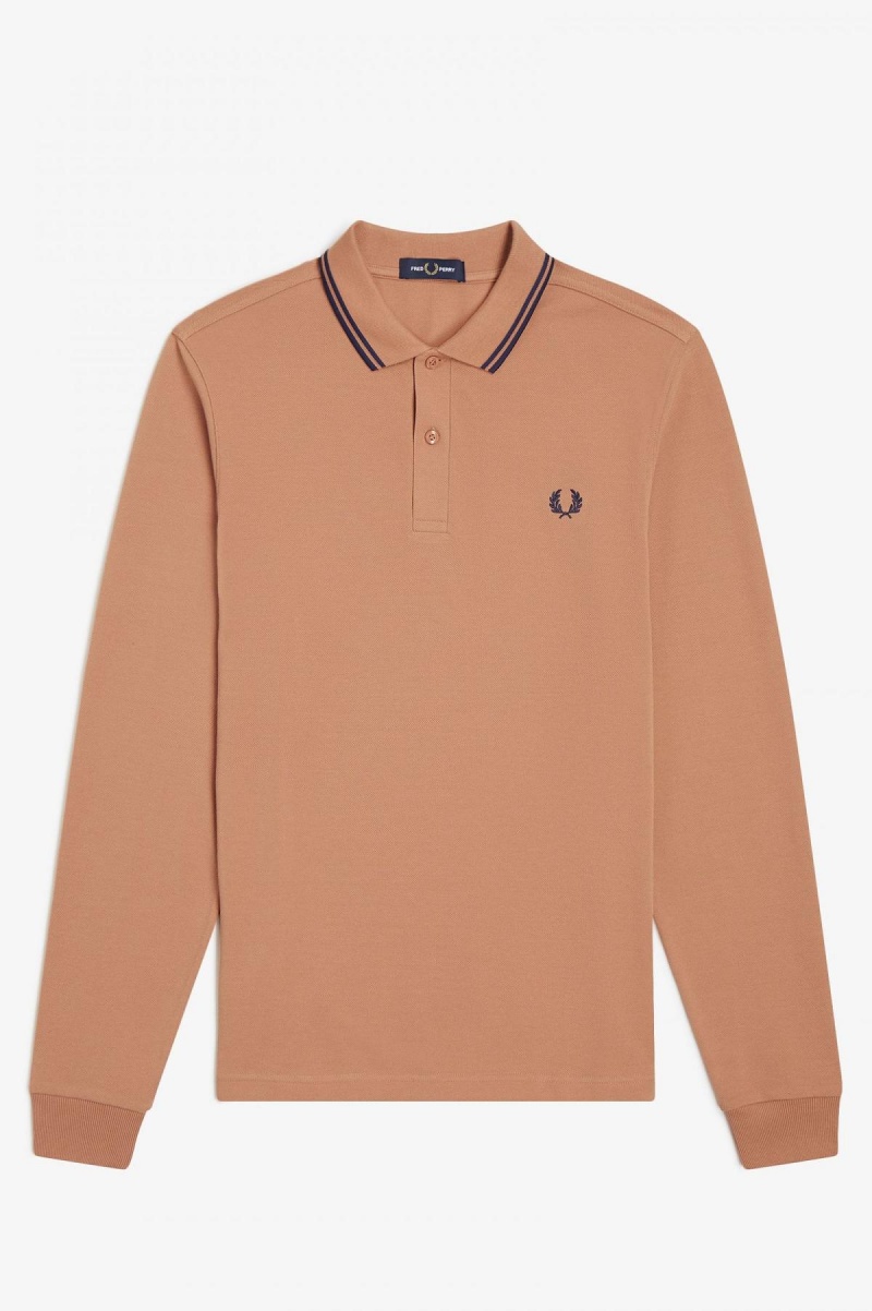 Fred Perry M3636 Fred Perry Shirt Herren Hellnavy Navy | YCHVQ80608