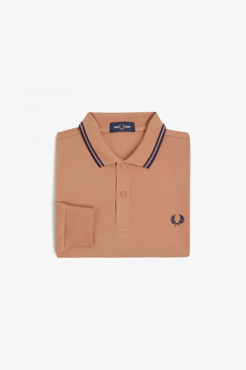 Fred Perry M3636 Fred Perry Shirt Herren Hellnavy Navy | YCHVQ80608