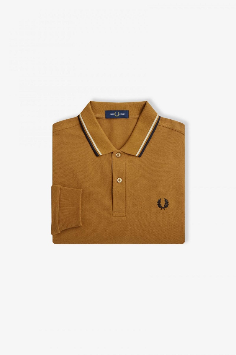 Fred Perry M3636 Fred Perry Shirt Herren Dunkelschwarz | BCHSD19199
