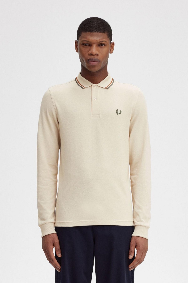 Fred Perry M3636 Fred Perry Shirt Herren Grün | QCHUV35708
