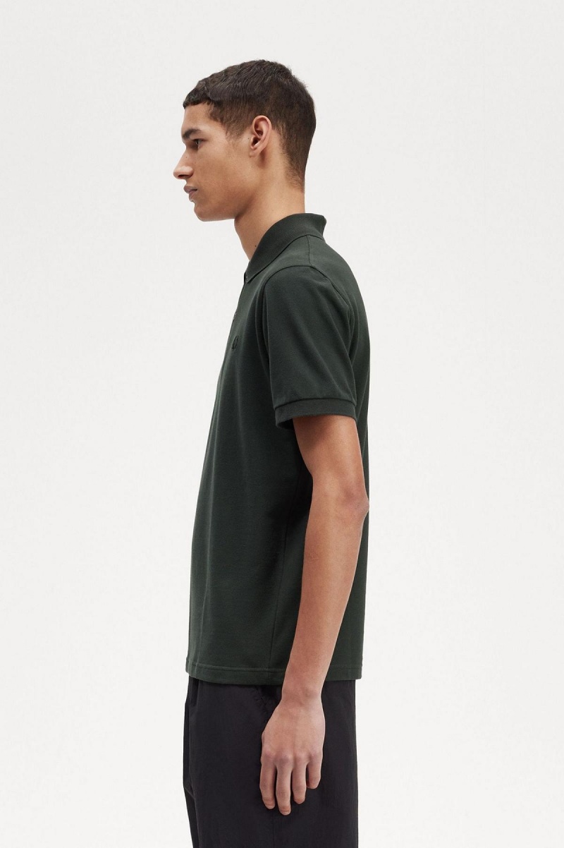 Fred Perry M3 Fred Perry Shirt Herren Grün Schwarz | CHJKU48748