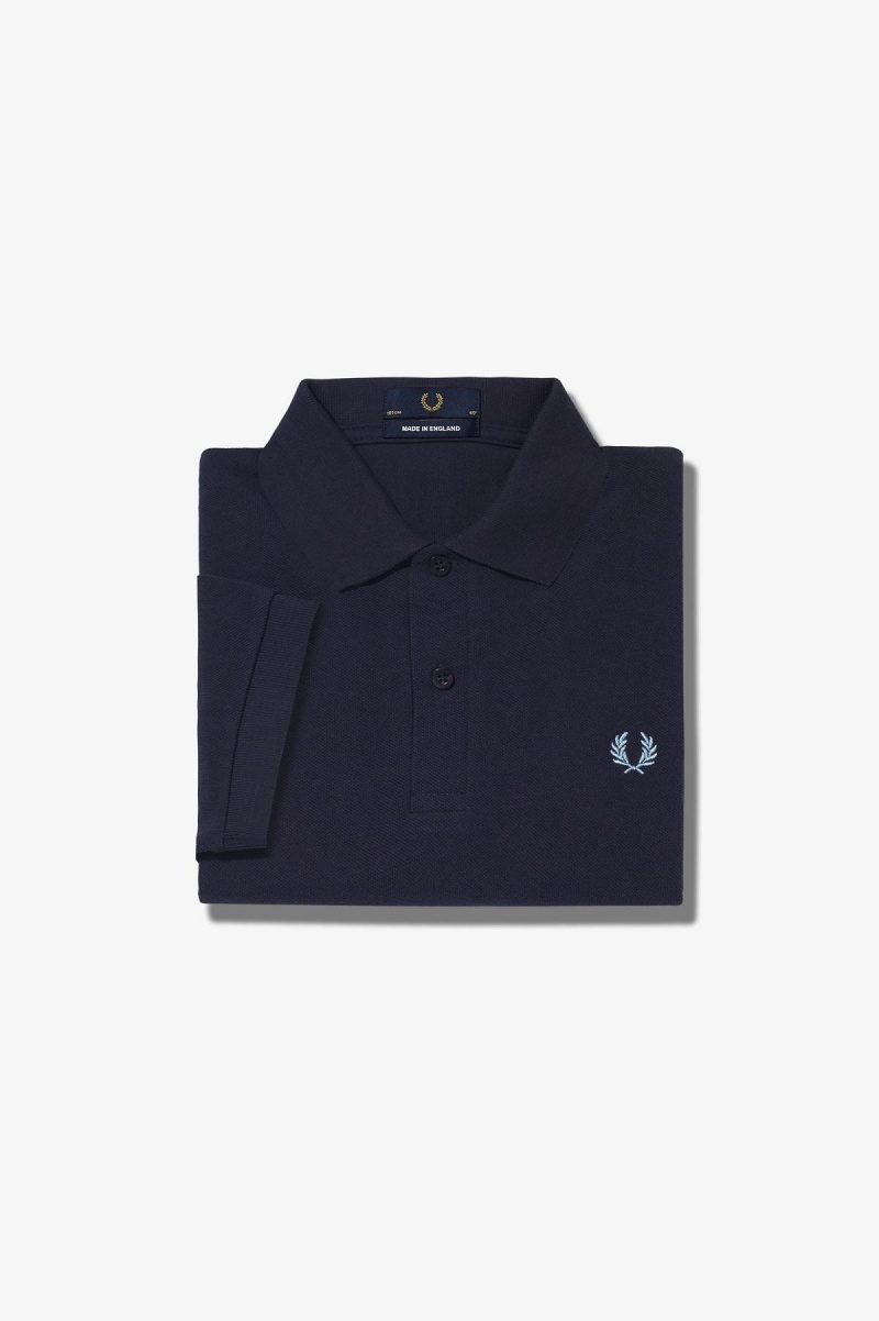Fred Perry M3 Fred Perry Shirt Herren Navy | MCHHR23451