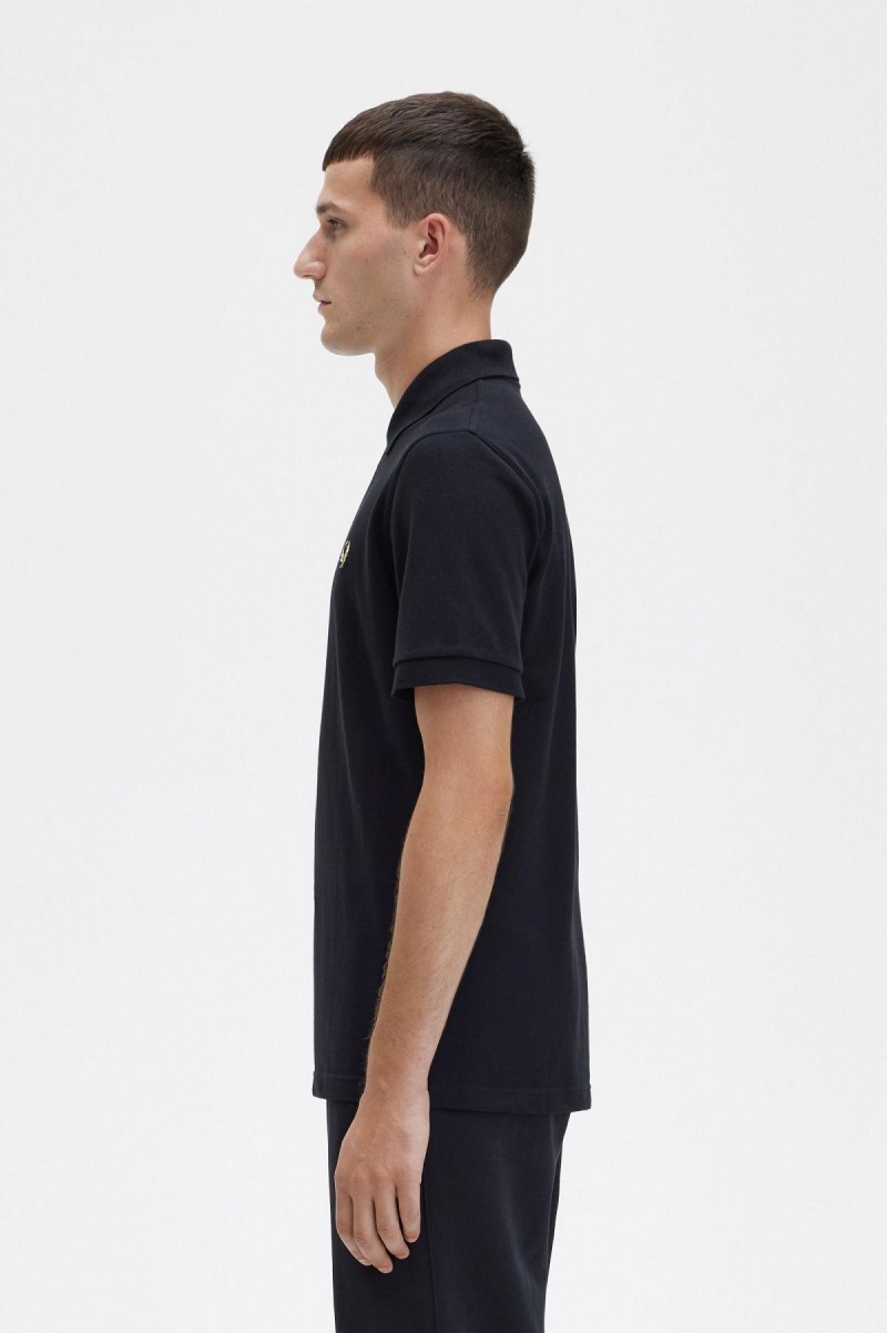 Fred Perry M3 Fred Perry Shirt Herren Schwarz | UCHND60722
