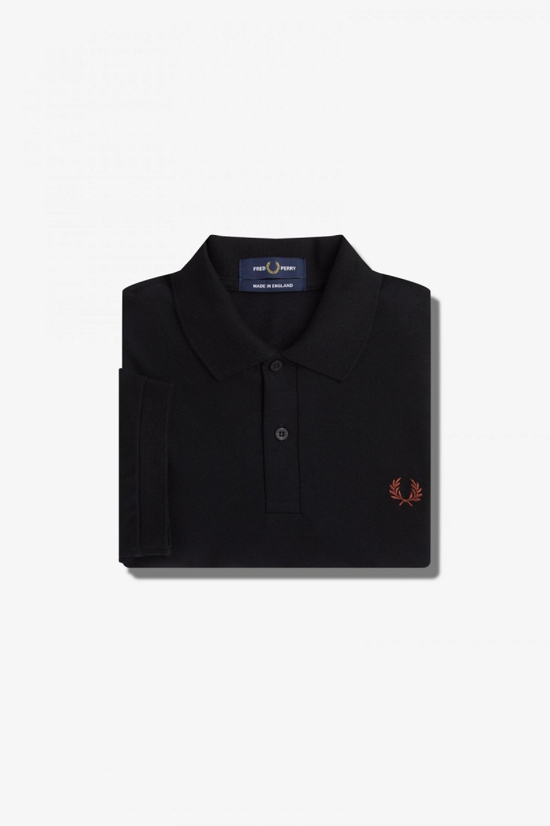Fred Perry M3 Fred Perry Shirt Herren Schwarz Braun | ZCHNQ54372