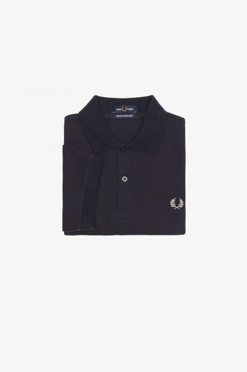 Fred Perry M3 Polo Shirts Herren Navy Hell | PCHQX46623