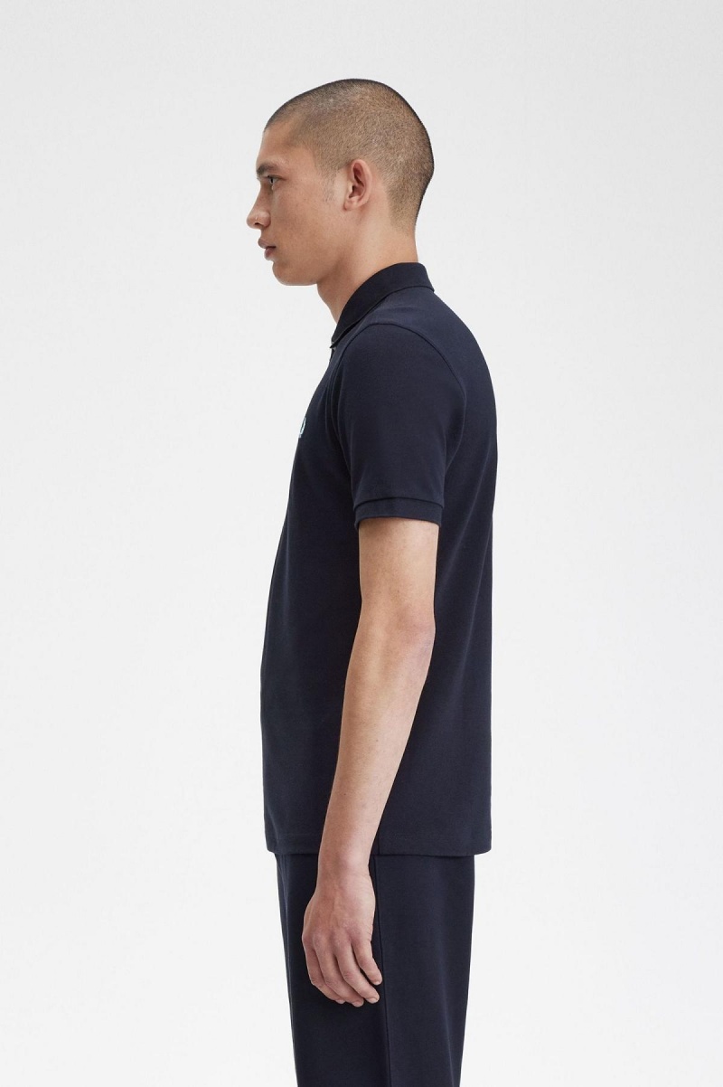 Fred Perry M3 Polo Shirts Herren Navy | CHDYB97894