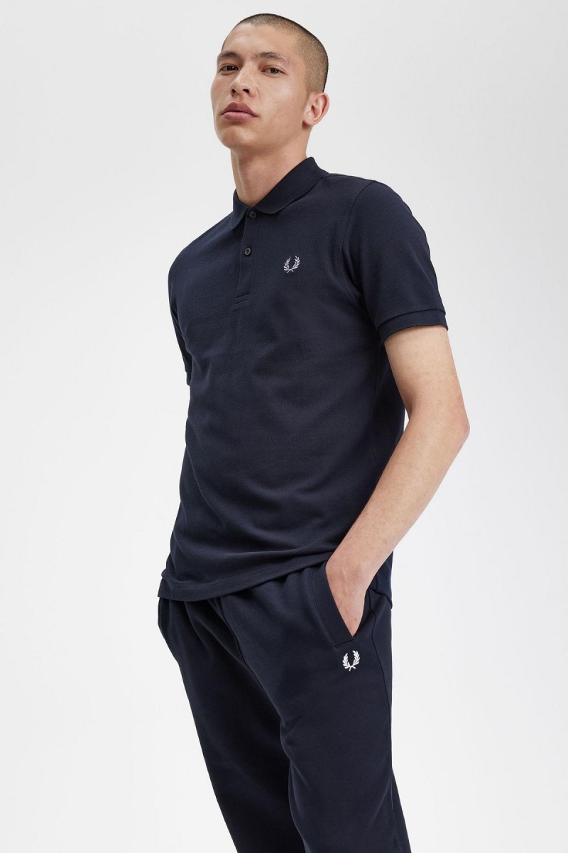 Fred Perry M3 Polo Shirts Herren Navy | CHDYB97894
