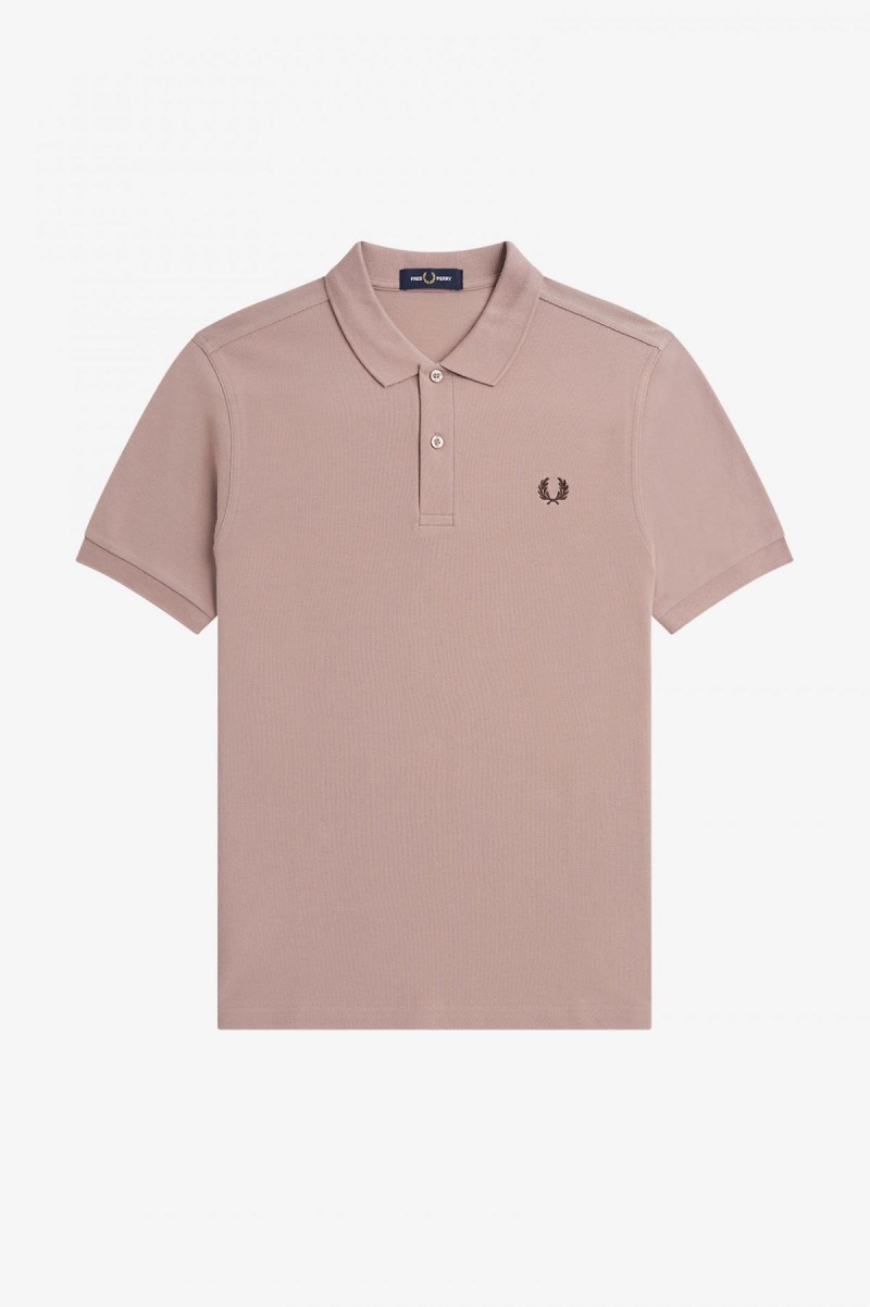 Fred Perry M6000 Fred Perry Shirt Herren Dunkelrosa | CHDYB17718
