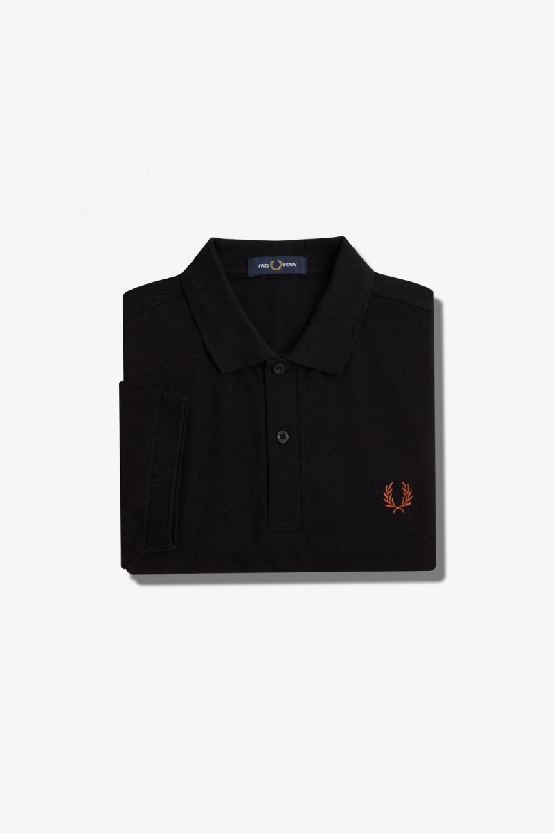 Fred Perry M6000 Fred Perry Shirt Herren Schwarz Braun | GCHUC84766