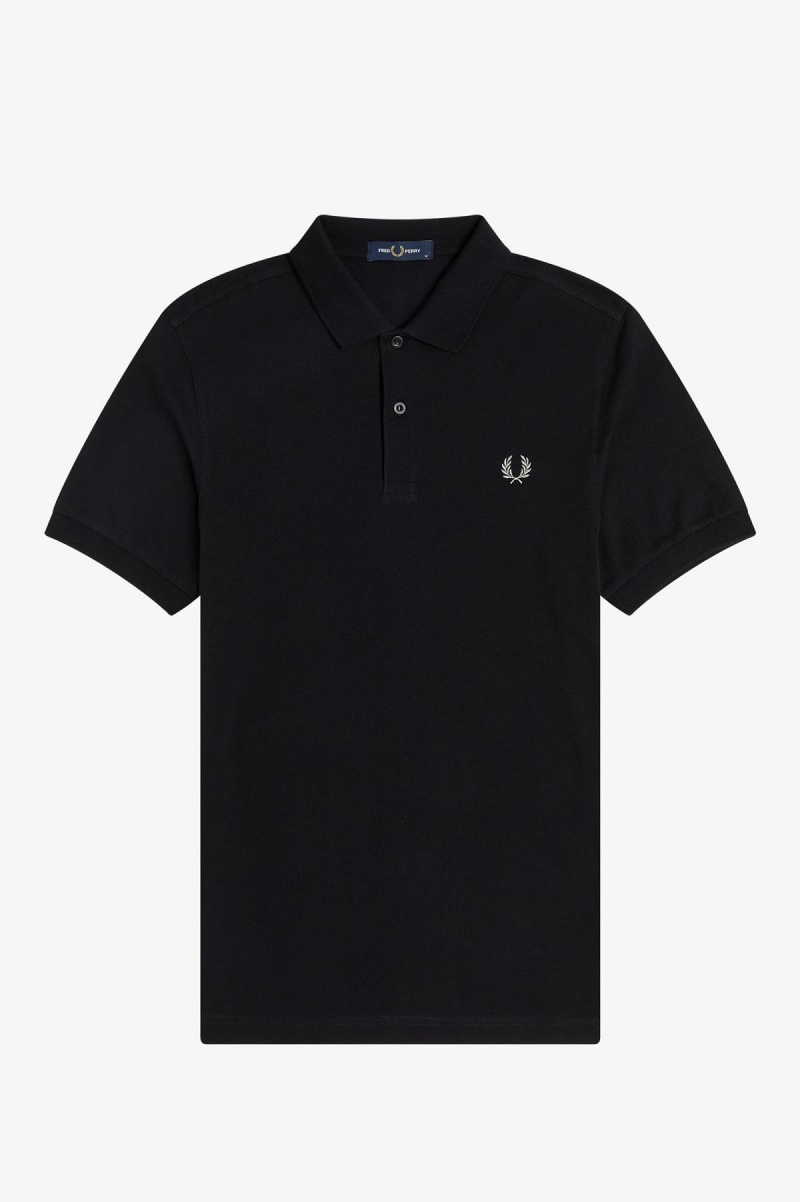 Fred Perry M6000 Fred Perry Shirt Herren Schwarz | CHDFL94068