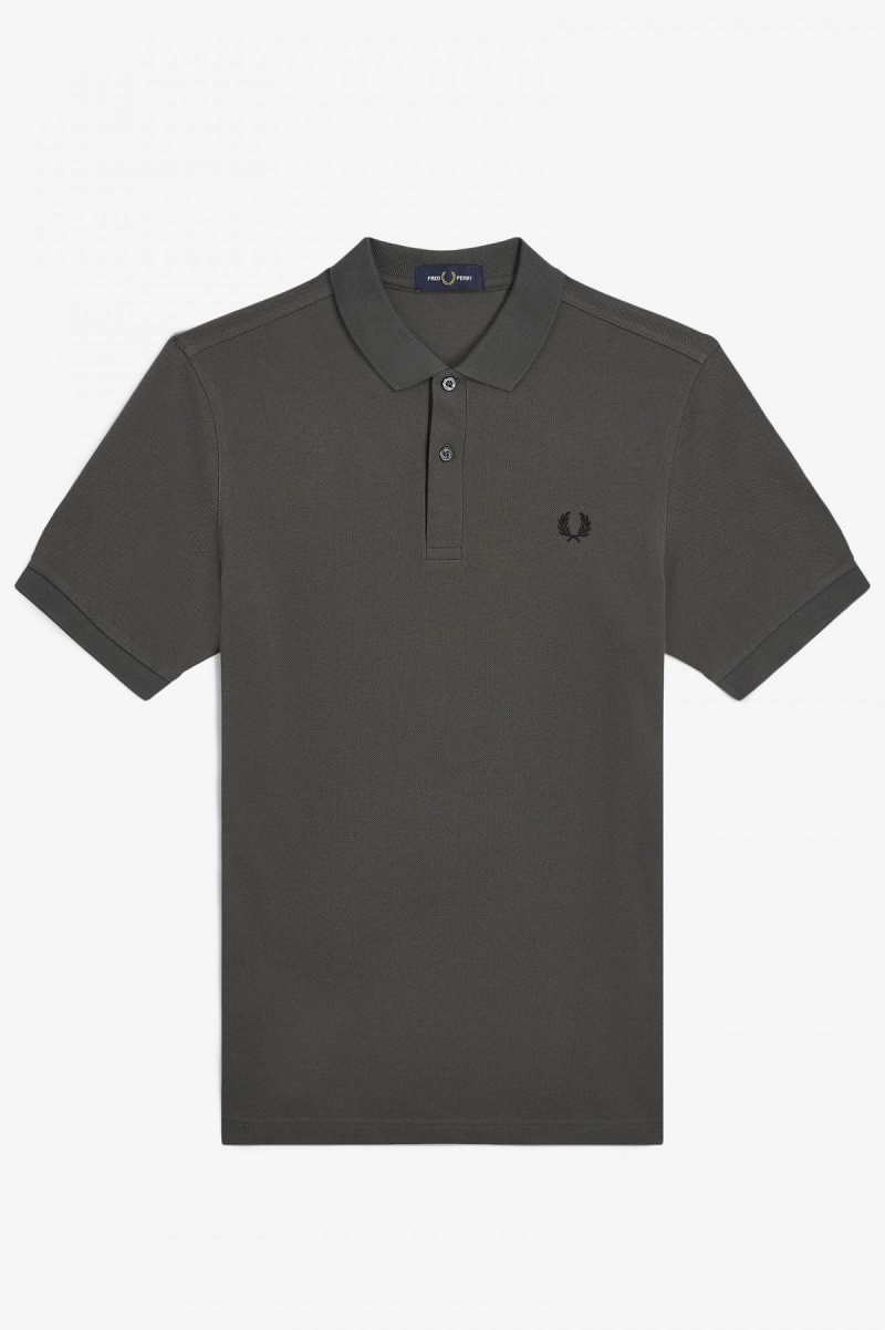 Fred Perry M6000 Fred Perry Shirt Herren Grün Schwarz | ECHVG41334