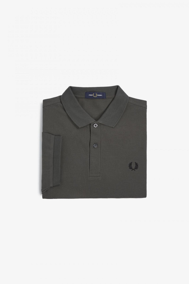 Fred Perry M6000 Fred Perry Shirt Herren Grün Schwarz | ECHVG41334