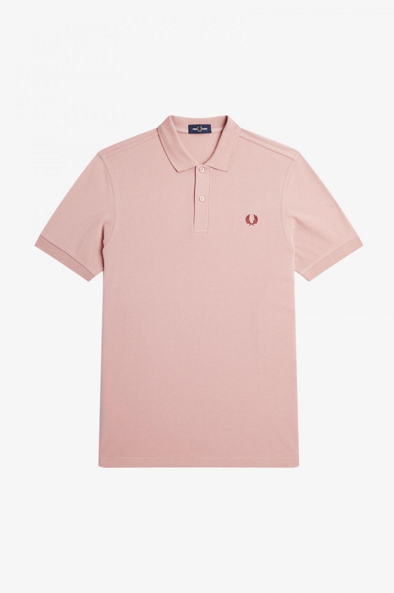 Fred Perry M6000 Fred Perry Shirt Herren Rosa Rosa | PCHQX76584
