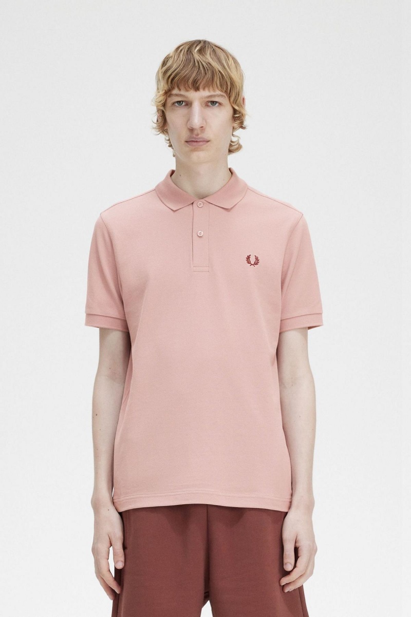 Fred Perry M6000 Fred Perry Shirt Herren Rosa Rosa | PCHQX76584