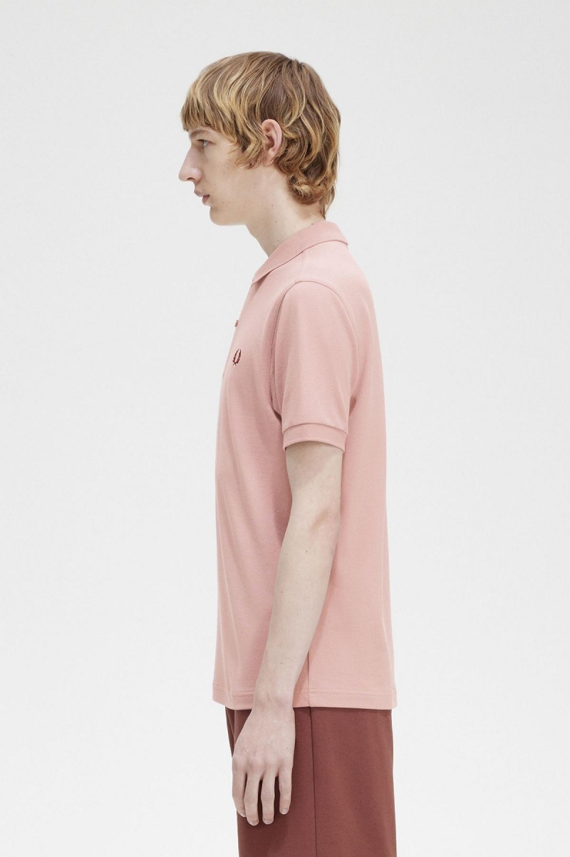 Fred Perry M6000 Fred Perry Shirt Herren Rosa Rosa | PCHQX76584