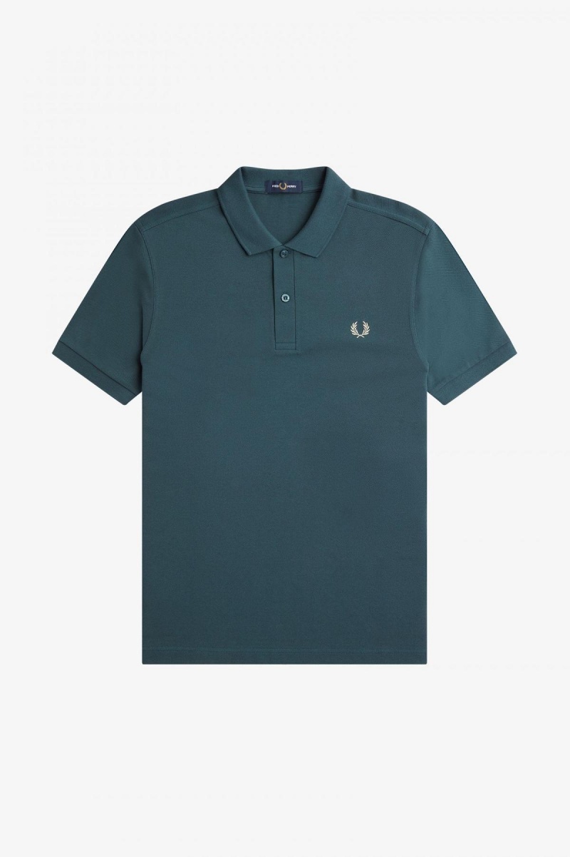 Fred Perry M6000 Fred Perry Shirt Herren Blau Hell | CHICD94799