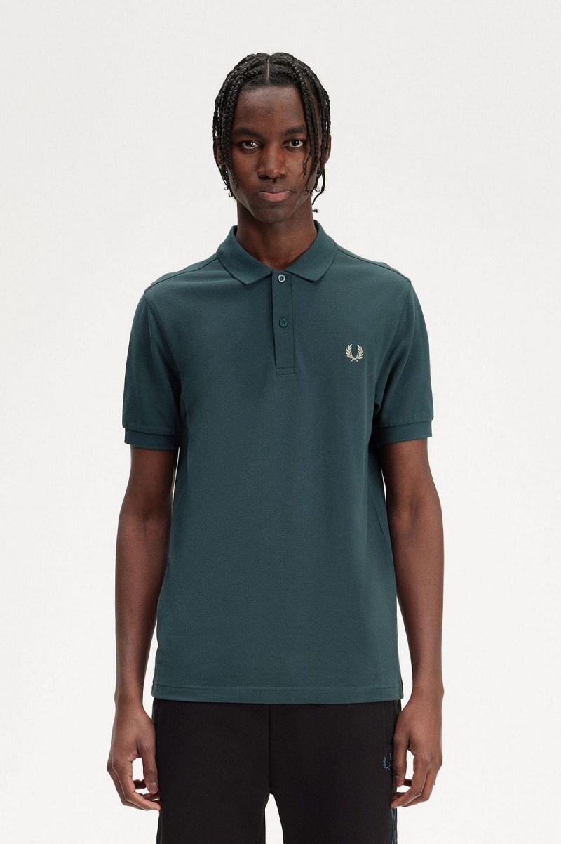 Fred Perry M6000 Fred Perry Shirt Herren Blau Hell | CHICD94799
