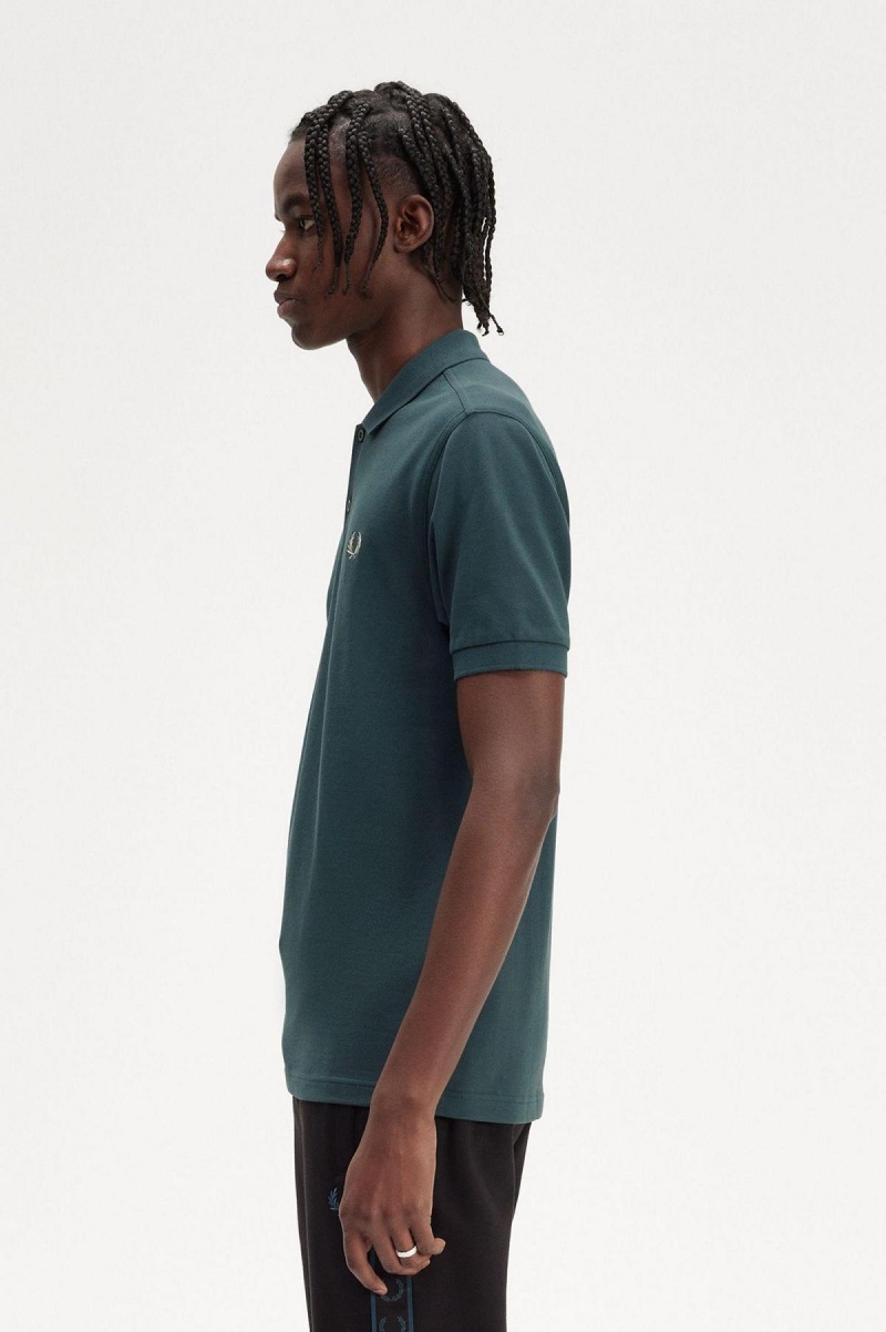 Fred Perry M6000 Fred Perry Shirt Herren Blau Hell | CHICD94799