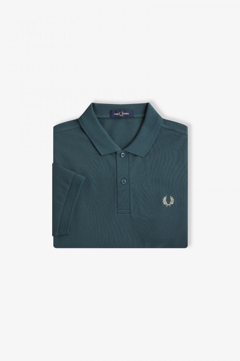 Fred Perry M6000 Fred Perry Shirt Herren Blau Hell | CHICD94799