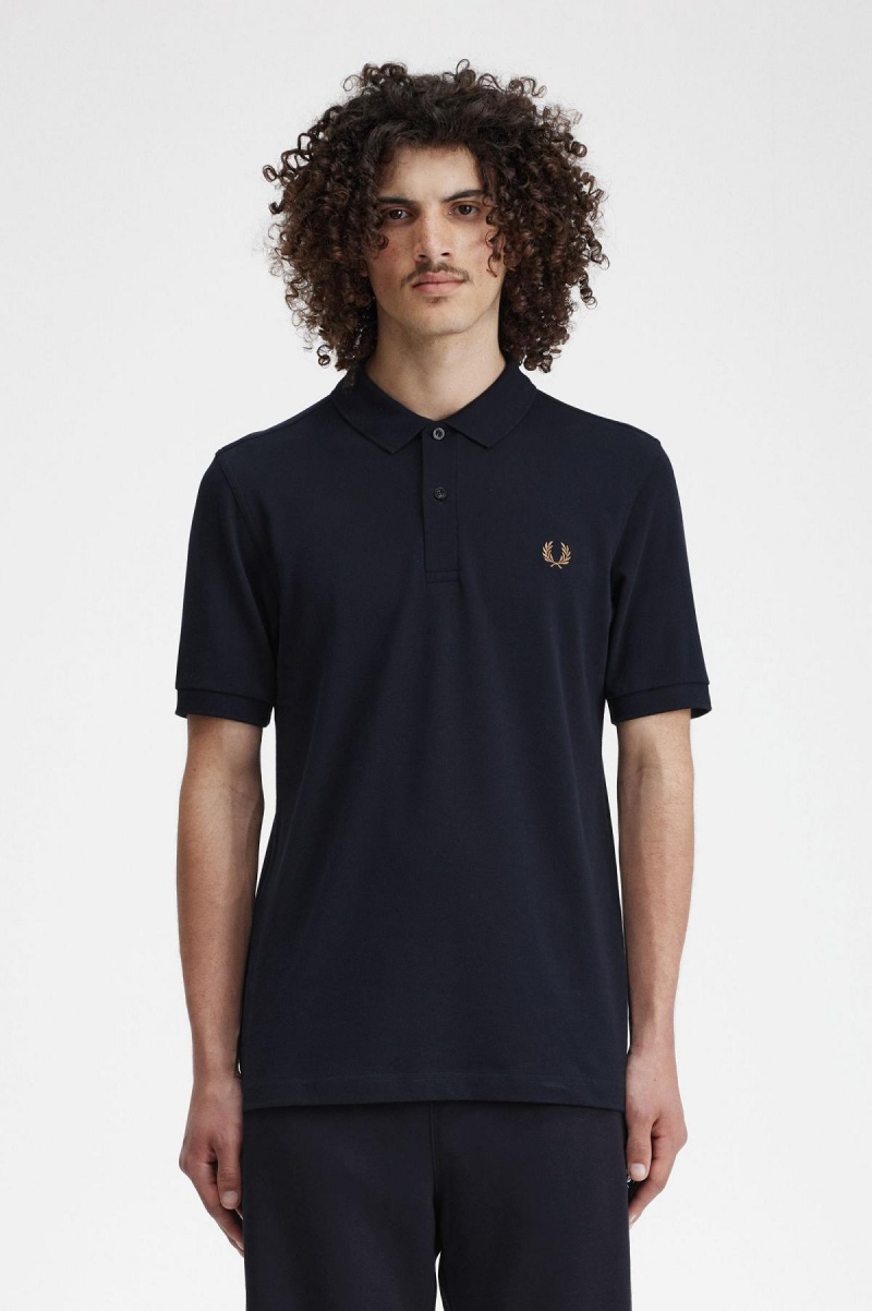 Fred Perry M6000 Fred Perry Shirt Herren Navy | ZCHMJ60682