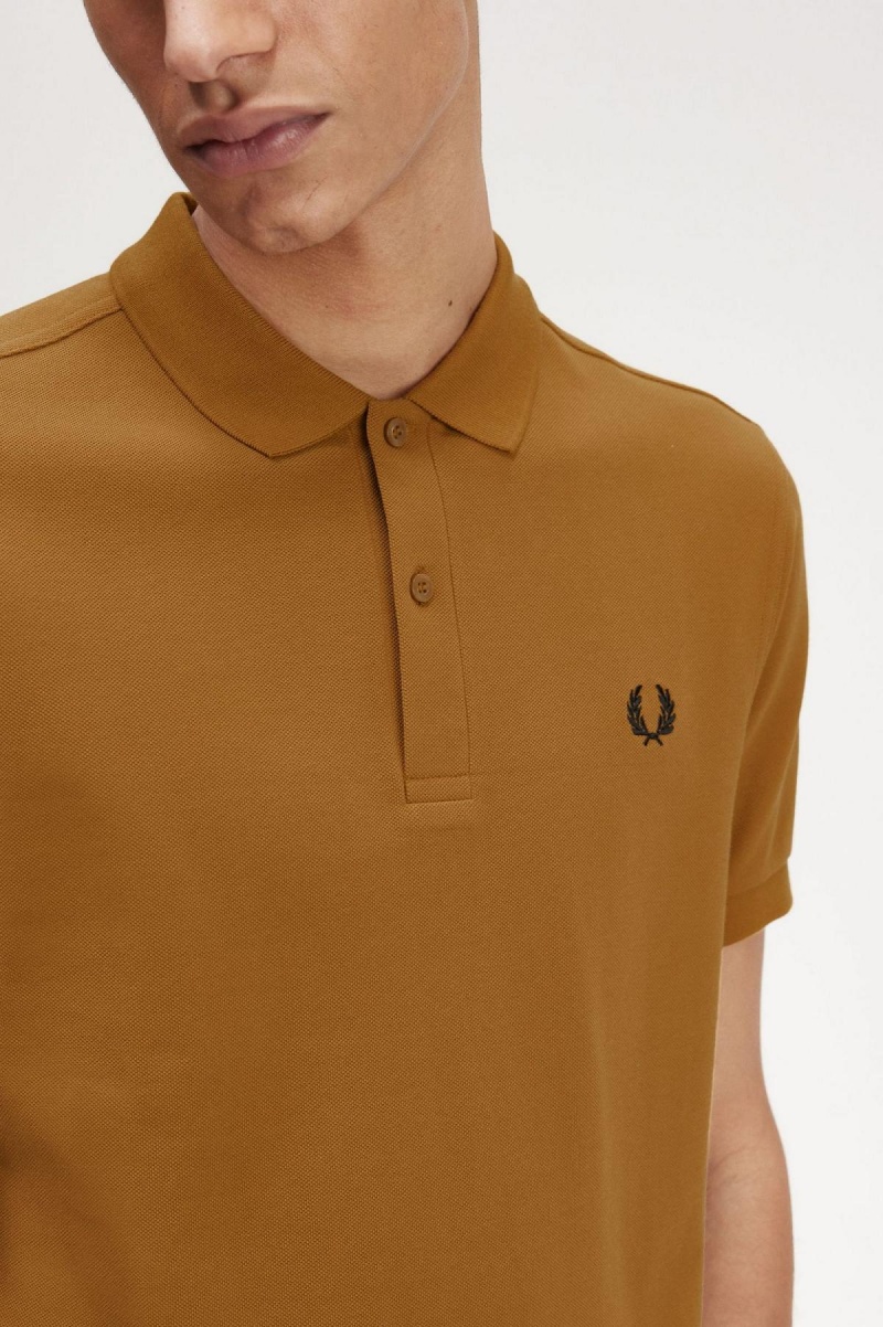 Fred Perry M6000 Polo Shirts Herren Dunkelschwarz | QCHUV46085