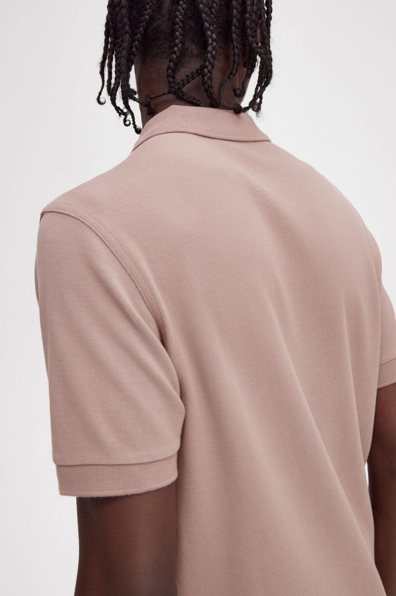 Fred Perry M6000 Polo Shirts Herren Dunkelrosa | YCHVQ40913