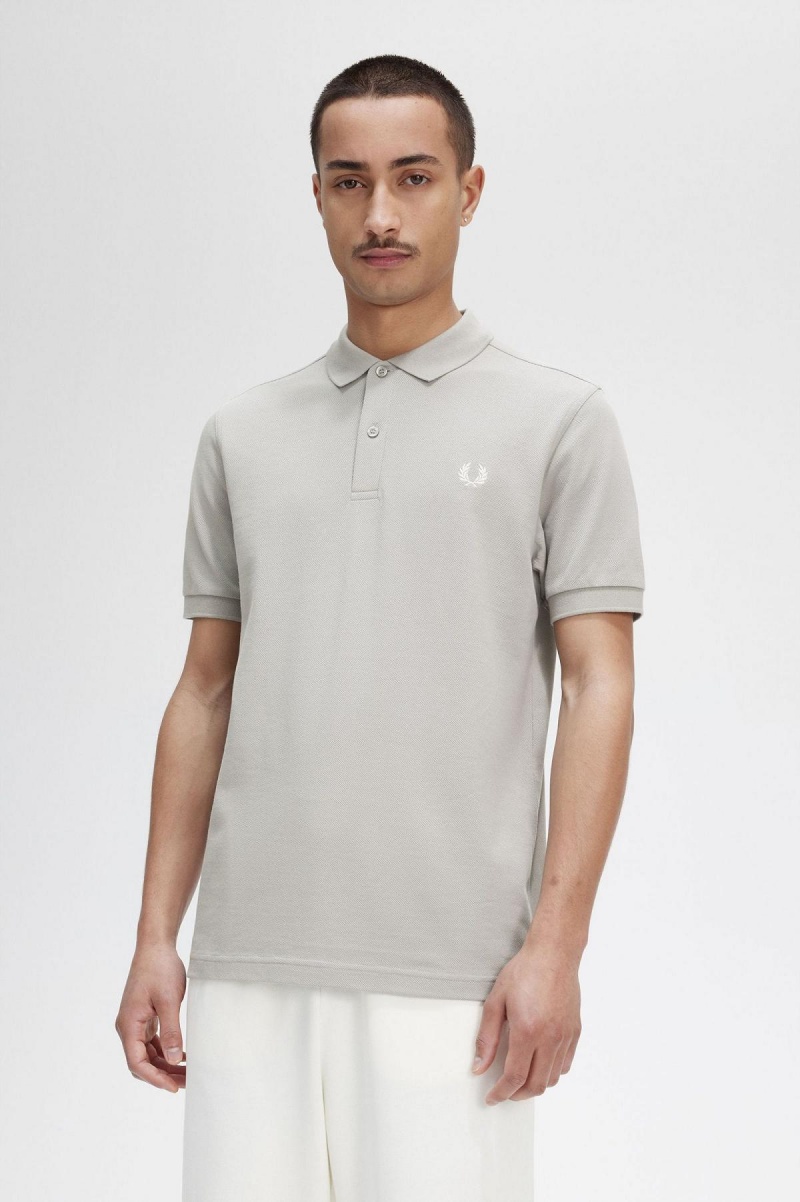 Fred Perry M6000 Polo Shirts Herren Limestone / Ecru | CHDFL93536