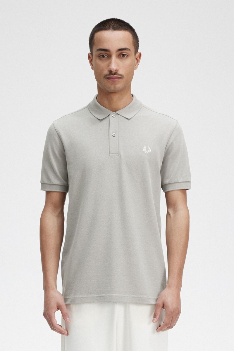 Fred Perry M6000 Polo Shirts Herren Limestone / Ecru | CHDFL93536