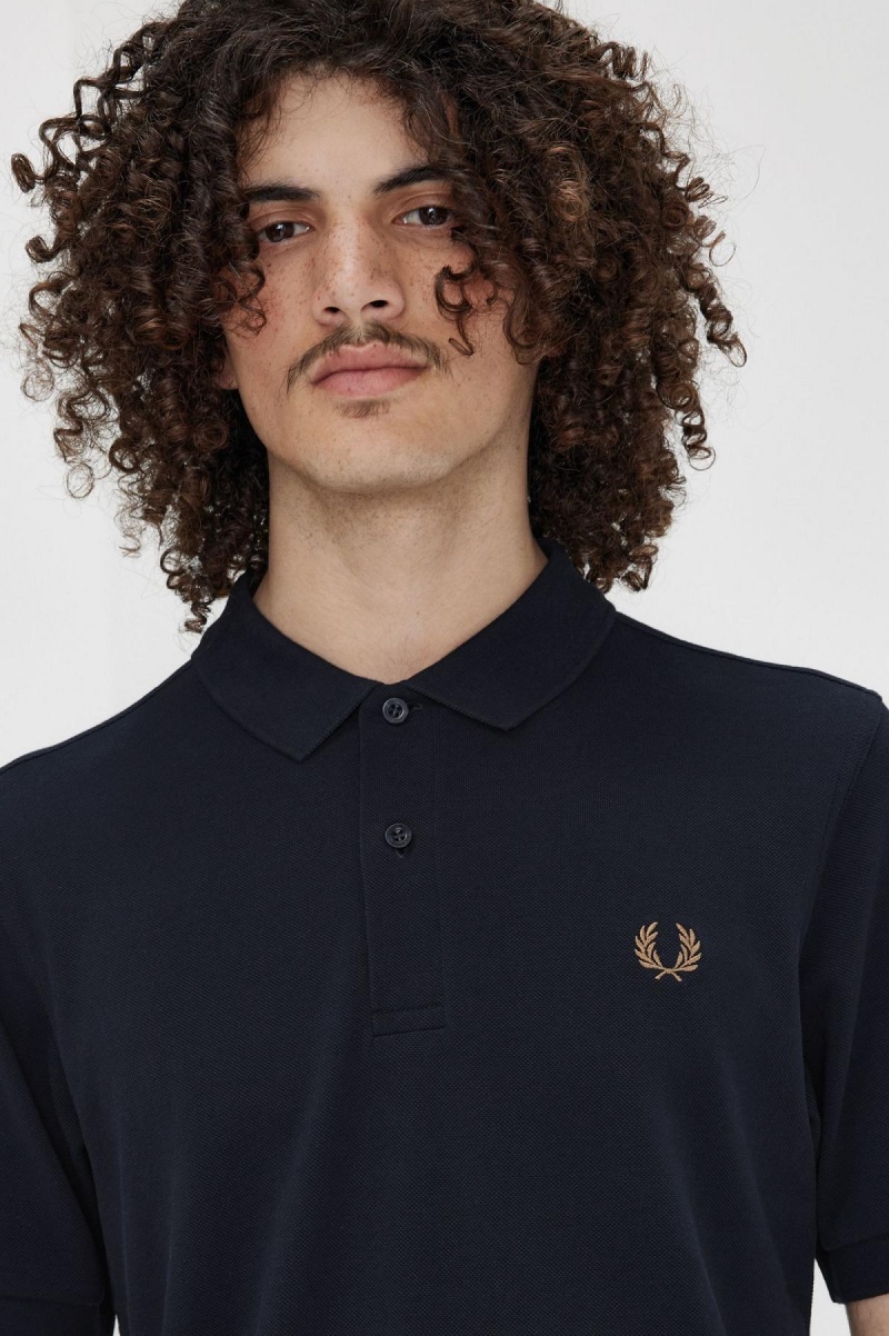 Fred Perry M6000 Polo Shirts Herren Navy | FCHUI40599