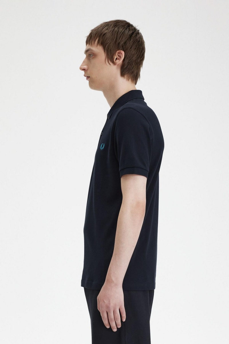 Fred Perry M6000 Polo Shirts Herren Navy Blau | CHEAH22014